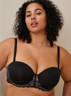 Null Strapless Lightly Lined Smooth Straight Back Bra