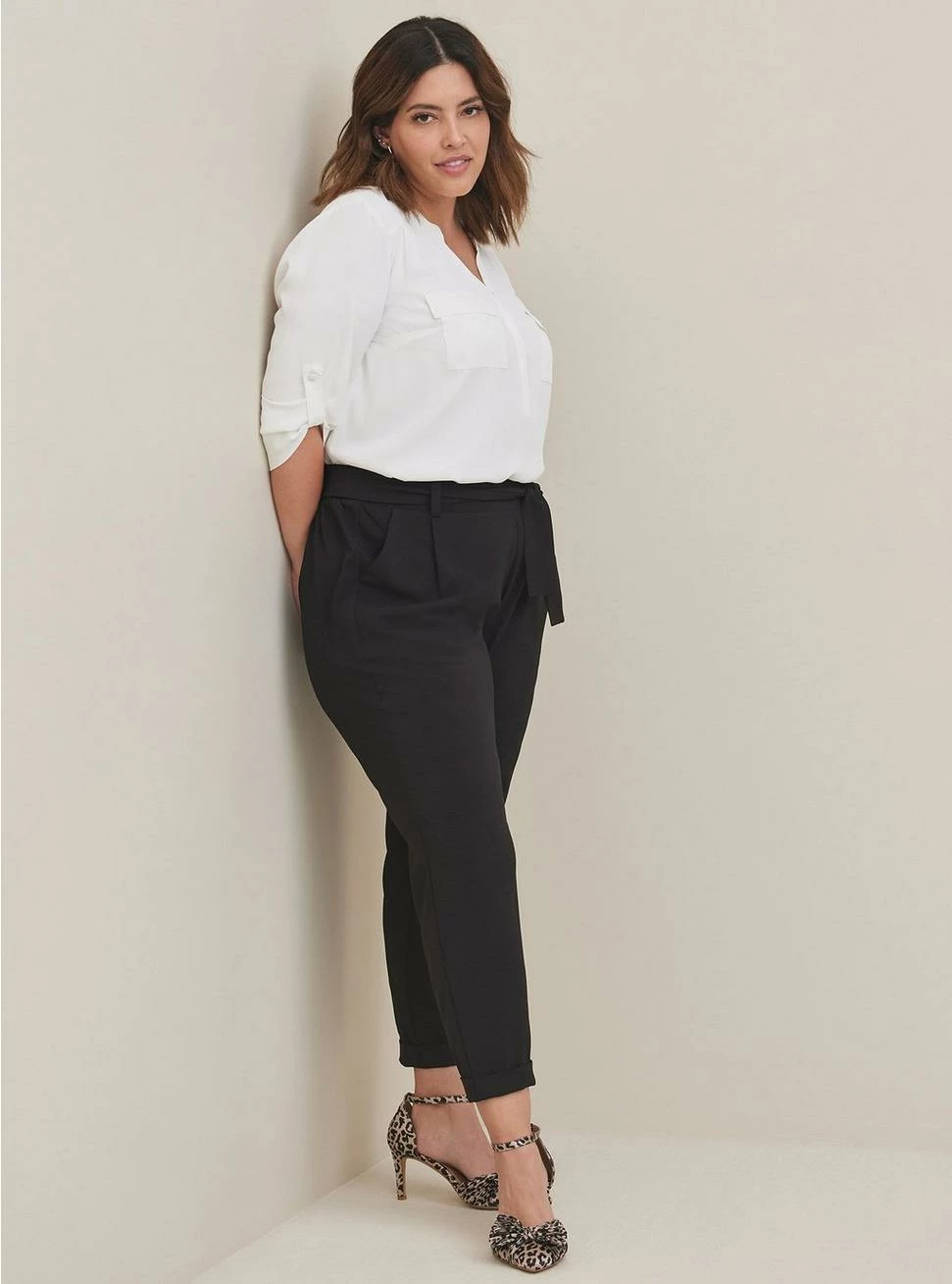 TORRID Harper Georgette Pullover 3/4 Sleeve Blouse 4 TORRID Harper Georgette Pullover 3/4 Sleeve Blouse - Image 2