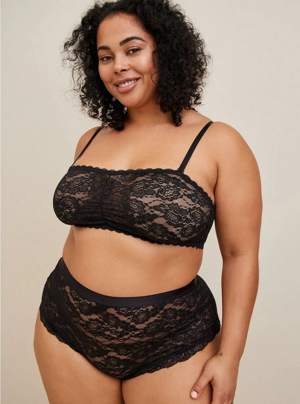 TORRID Unlined Lace Bandeau 4 TORRID Unlined Lace Bandeau - Image 2