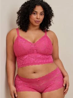TORRID Unlined Lace Crop Bralette 7 TORRID Unlined Lace Crop Bralette -Cheap Torrid Shop 10408104 00440 av1