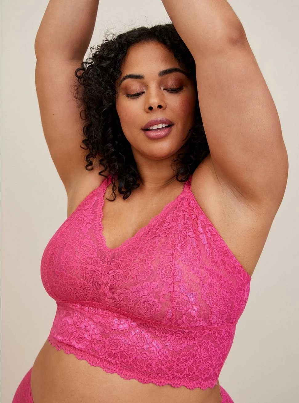 TORRID Unlined Lace Crop Bralette 3 TORRID Unlined Lace Crop Bralette