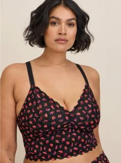 TORRID Unlined Lace Crop Bralette