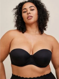 TORRID Strapless Push-Up Lace Sling Straight Back Bra -Cheap Torrid Shop 10447144 00133 av2