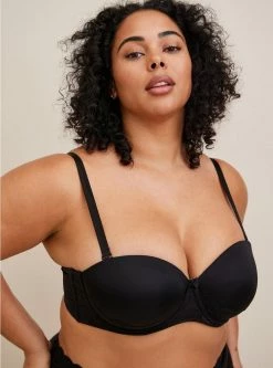 TORRID Strapless Push-Up Lace Sling Straight Back Bra