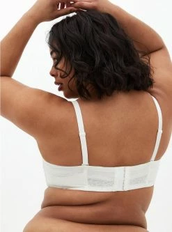 TORRID Strapless Push-Up Lace Sling Straight Back Bra -Cheap Torrid Shop 10447144 06452 av2