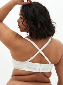 TORRID Strapless Push-Up Lace Sling Straight Back Bra -Cheap Torrid Shop 10447144 06452 av3