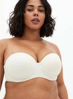 TORRID Strapless Push-Up Lace Sling Straight Back Bra