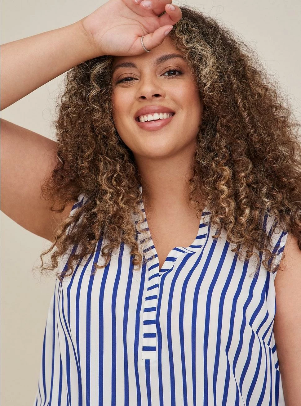 TORRID Harper Georgette Sleeveless Blouse 6 TORRID Harper Georgette Sleeveless Blouse - Image 4