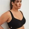 TORRID Mid Impact Underwire Solid Active Sports Bra