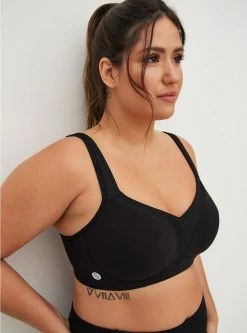 TORRID Mid Impact Underwire Solid Active Sports Bra
