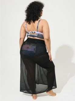 TORRID Mesh Swim Sarong Cover-Up -Cheap Torrid Shop 10738362 00684 av2