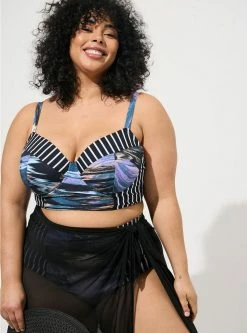 TORRID Mesh Swim Sarong Cover-Up -Cheap Torrid Shop 10738362 00684 av3