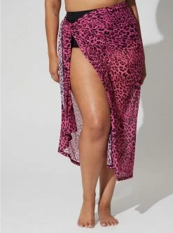 TORRID Mesh Swim Sarong Cover-Up -Cheap Torrid Shop 10738362 10188 av1