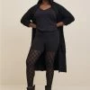 Null Full Length Signature Waist Flocked Legging -Cheap Torrid Shop 11023631 00684 hi
