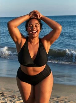 TORRID Wireless Triangle Bikini Top -Cheap Torrid Shop 11168209 00684 pdped