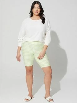 TORRID 9 Inch Signature Waist Bike Short