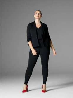 TORRID Studio Luxe Ponte Peplum Blazer 12 TORRID Studio Luxe Ponte Peplum Blazer -Cheap Torrid Shop 11269052 00684 ls