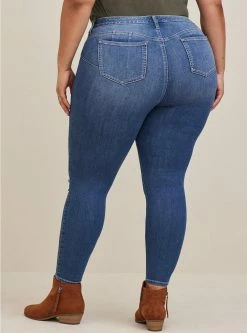 TORRID Bombshell Skinny Premium Stretch High-Rise Jean -Cheap Torrid Shop 11316603 02629 av2