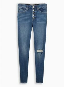 TORRID Bombshell Skinny Premium Stretch High-Rise Jean -Cheap Torrid Shop 11316603 02629 flat