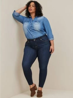 TORRID Bombshell Skinny Premium Stretch High-Rise Jean