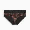 TORRID Cotton Mid-Rise Hipster Lace Trim Panty -Cheap Torrid Shop 11440566 05694 hi