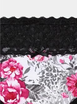 TORRID Cotton Mid-Rise Hipster Lace Trim Panty -Cheap Torrid Shop 11440566 06261 av1