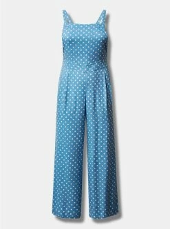 TORRID Wide Leg Stretch Crepe Jumper -Cheap Torrid Shop 11634863 10541 flat