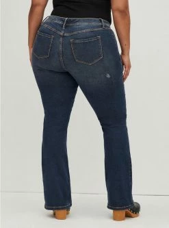 TORRID Luxe Slim Boot Jean - Super Stretch Medium Wash 9 TORRID Luxe Slim Boot Jean - Super Stretch Medium Wash -Cheap Torrid Shop 11661089 01511 av2