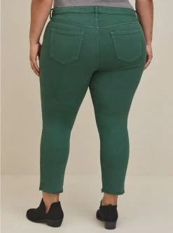 TORRID Mom Straight Vintage Stretch High-Rise Jean -Cheap Torrid Shop 11676403 01383 av2