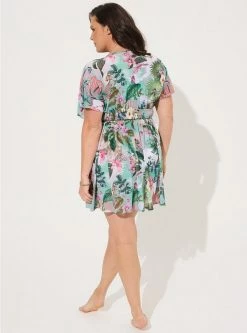 TORRID Mesh Smock Waist Coverup Dress -Cheap Torrid Shop 11684078 10236 av2