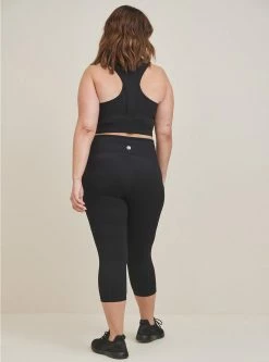 TORRID Performance Core Capri Active Legging With Side Pockets -Cheap Torrid Shop 11741058 00684 av2