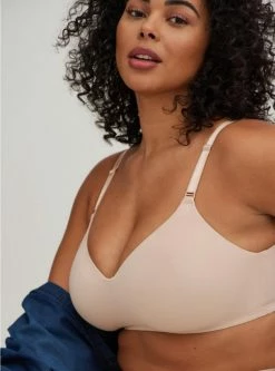 TORRID Everyday Wire-Free Lightly Lined Smooth 360° Back Smoothing™ Bra -Cheap Torrid Shop 11853893 02163 av3