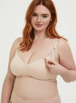 TORRID Nursing Wire-Free Lightly Lined Smooth 360° Back Smoothing™ Bra