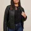 TORRID Faux Leather Collarless Moto Jacket -Cheap Torrid Shop 11943767 00684 hi