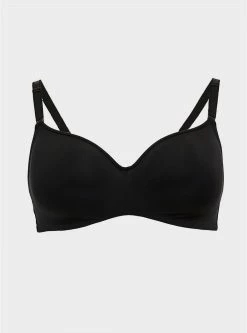 TORRID Full-Coverage Balconette Lightly Lined Smooth 360° Back Smoothing™ Bra -Cheap Torrid Shop 12119720 02124 flat