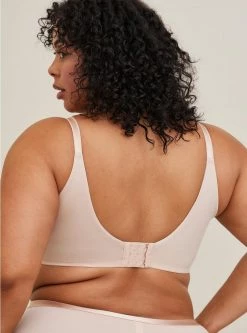 TORRID Full-Coverage Balconette Lightly Lined Smooth 360° Back Smoothing™ Bra -Cheap Torrid Shop 12119720 02163 av2