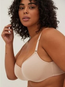 TORRID Full-Coverage Balconette Lightly Lined Smooth 360° Back Smoothing™ Bra -Cheap Torrid Shop 12119720 02163 av3