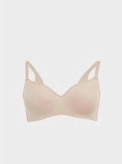 TORRID Full-Coverage Balconette Lightly Lined Smooth 360° Back Smoothing™ Bra -Cheap Torrid Shop 12119720 02163 flat