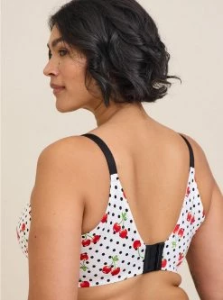 TORRID T-Shirt Lightly Lined Print 360° Back Smoothing™ Bra -Cheap Torrid Shop 12131946 05693 av2
