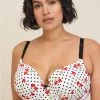 TORRID T-Shirt Lightly Lined Print 360° Back Smoothing™ Bra -Cheap Torrid Shop 12131946 05693 hi