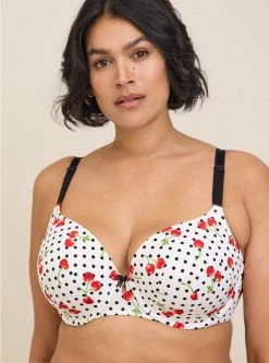 TORRID T-Shirt Lightly Lined Print 360° Back Smoothing™ Bra