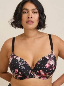 TORRID T-Shirt Lightly Lined Print 360° Back Smoothing™ Bra