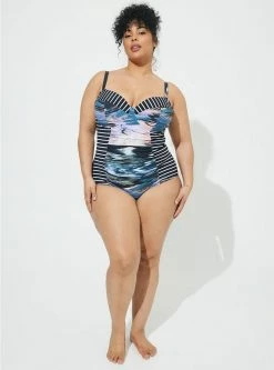 TORRID Slim Fix Underwire One Piece Swimsuit 9 TORRID Slim Fix Underwire One Piece Swimsuit -Cheap Torrid Shop 12401223 10225 av2