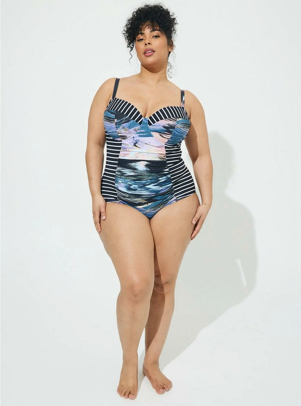 TORRID Slim Fix Underwire One Piece Swimsuit 5 TORRID Slim Fix Underwire One Piece Swimsuit - Image 3