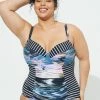 TORRID Slim Fix Underwire One Piece Swimsuit