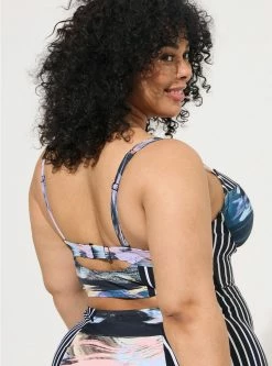 TORRID Underwire Long Line Bikini Top -Cheap Torrid Shop 12402014 10225 av2