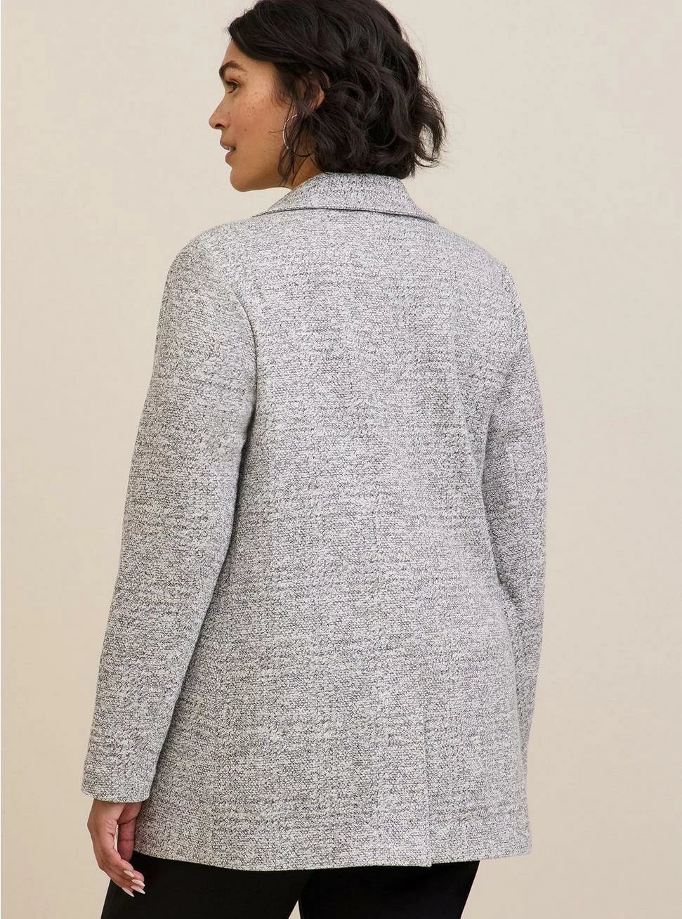 TORRID Studio Double Knit Boyfriend Blazer 5 TORRID Studio Double Knit Boyfriend Blazer - Image 3