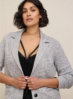 TORRID Studio Double Knit Boyfriend Blazer 9 TORRID Studio Double Knit Boyfriend Blazer -Cheap Torrid Shop 12445093 05026 av3