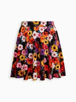 TORRID Mini Scuba Skater Skirt -Cheap Torrid Shop 12510760 05780 flat