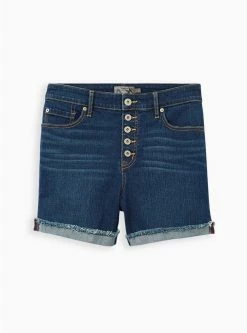 TORRID 5 Inch Vintage Stretch High-Rise Short -Cheap Torrid Shop 12531583 00037 flat